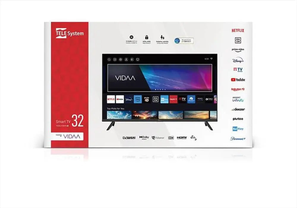 Televisore TELE - a LED, con controllo intelligente