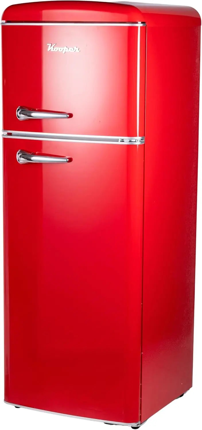 Frigorifero - colore Rosso - 240 L, 7cm