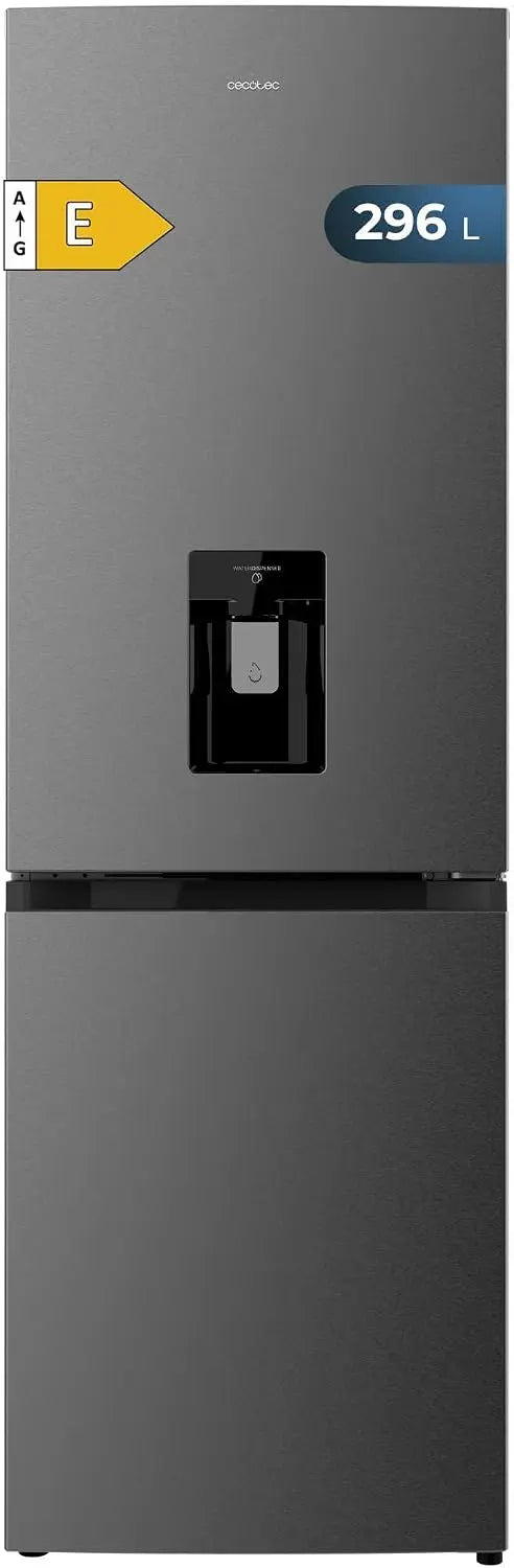 Frigorifero Cecotec - colore Argento - a LED - 296L, 60cm