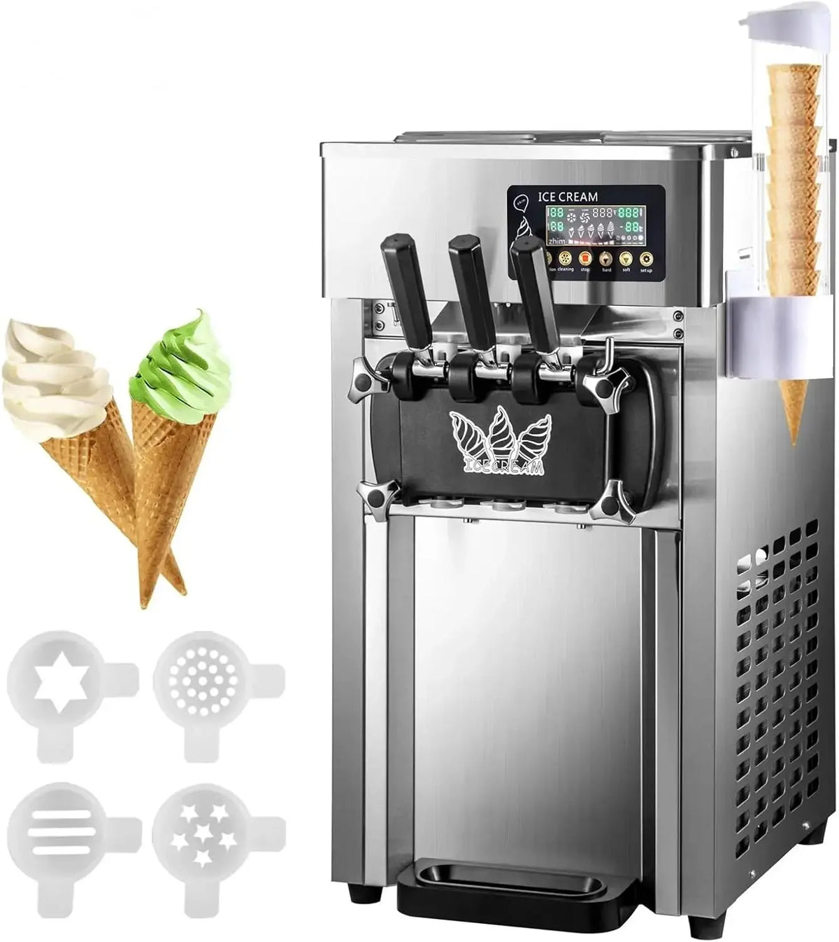 Macchina da caffè - con display digitale, automatico - 1200W, 18L