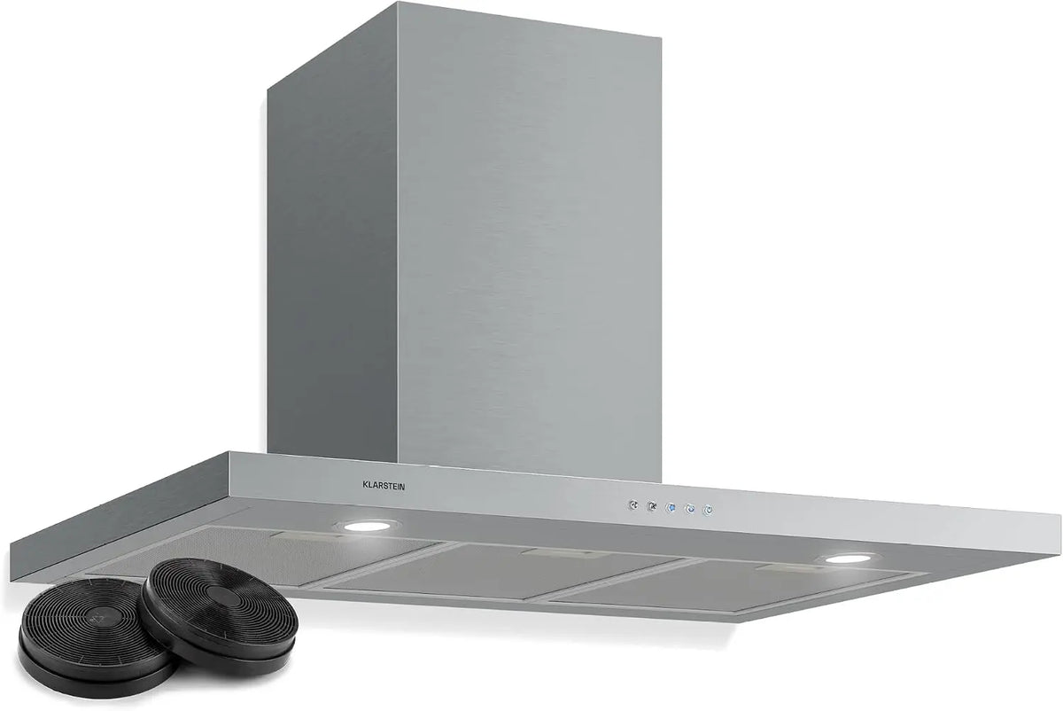Lampada LED Klarstein - colore Argento - con display digitale, a LED - 90 cm, 64 dB
