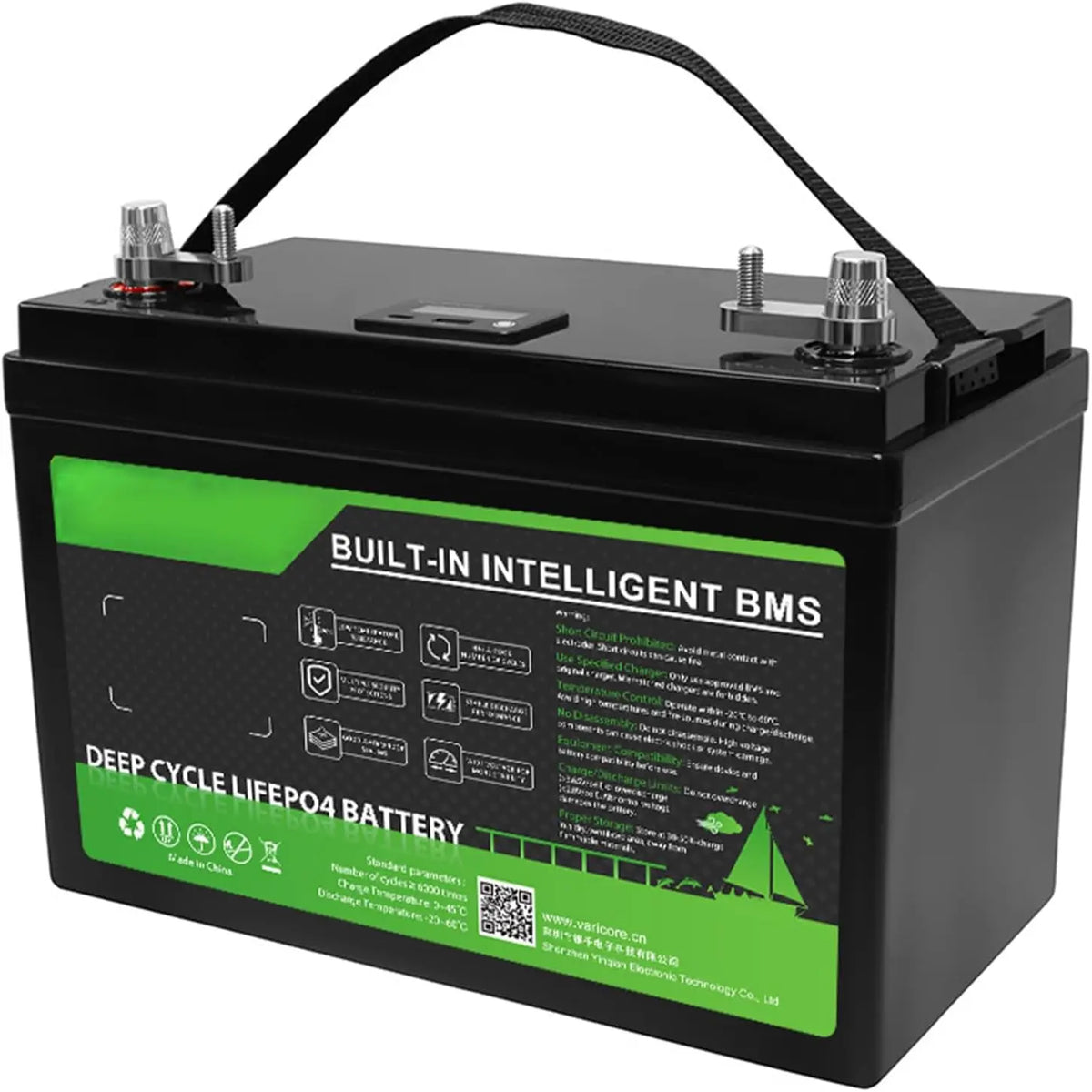 Batteria ricaricabile - ricaricabile - 12 V, 120 Ah