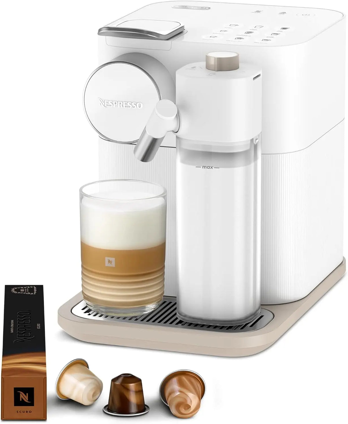 Macchina da caffè De'Longhi - colore Nero - automatico - 1400W, 19 Bar