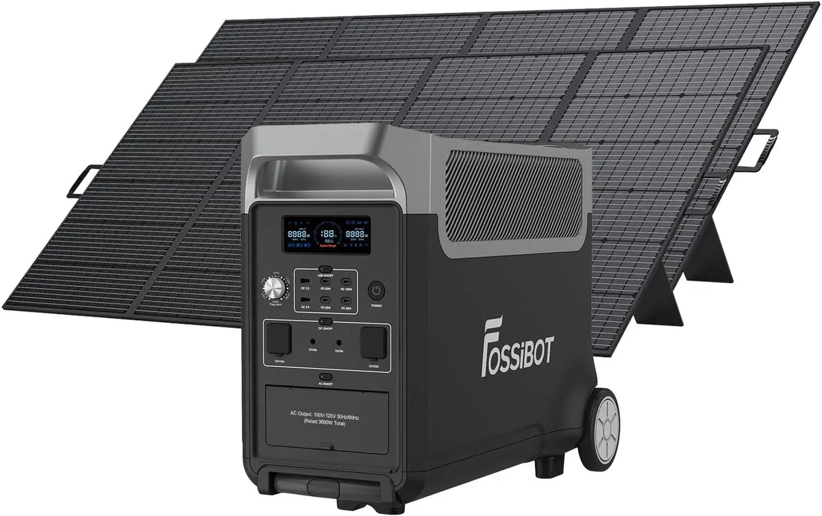 Generatore di corrente FOSSiBOT F3600 - a LED, portatile - 3840Wh, 400 W, 230 V