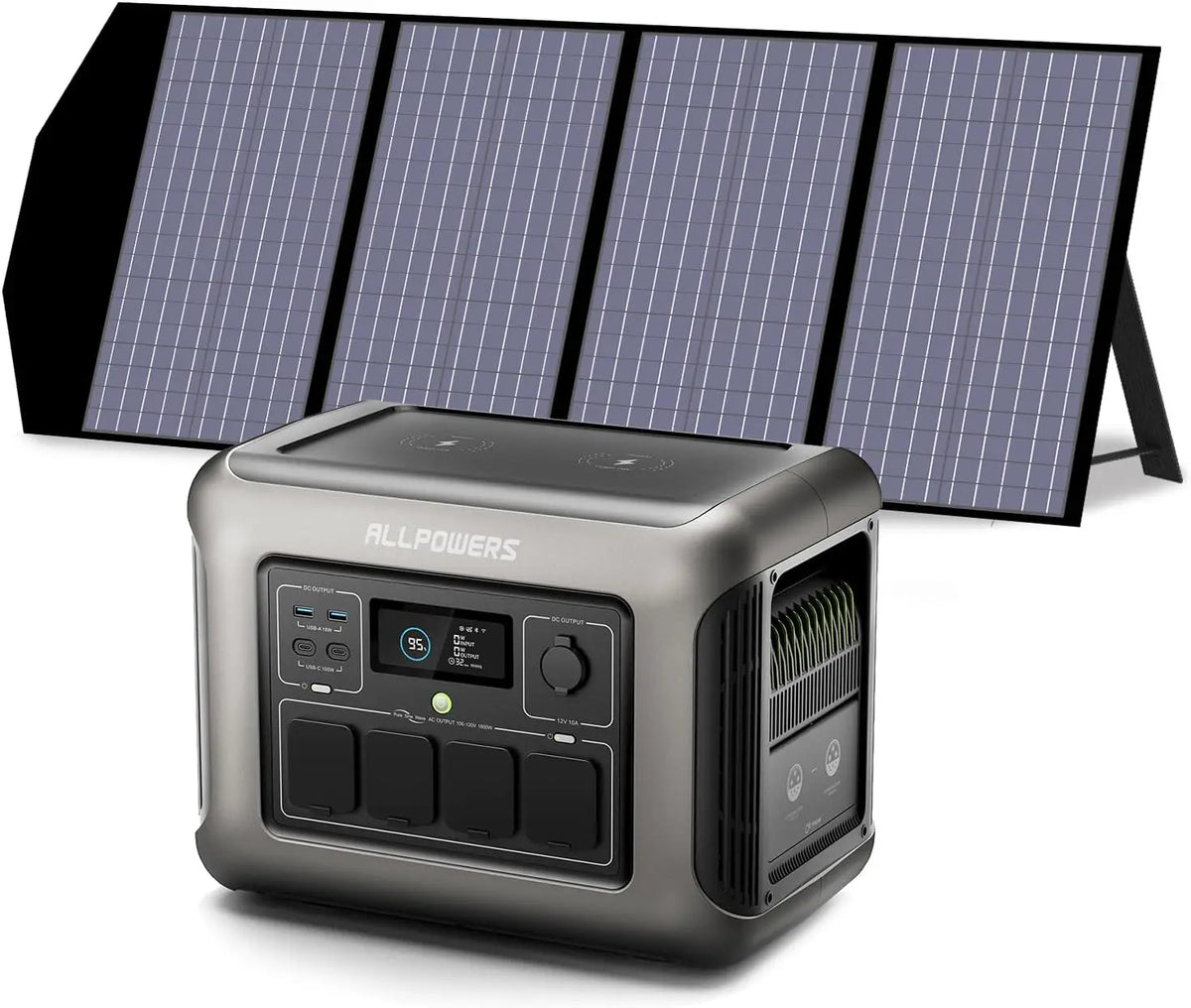 Stazione di alimentazione portatile ALLPOWERS R1500 - portatile - 1152Wh