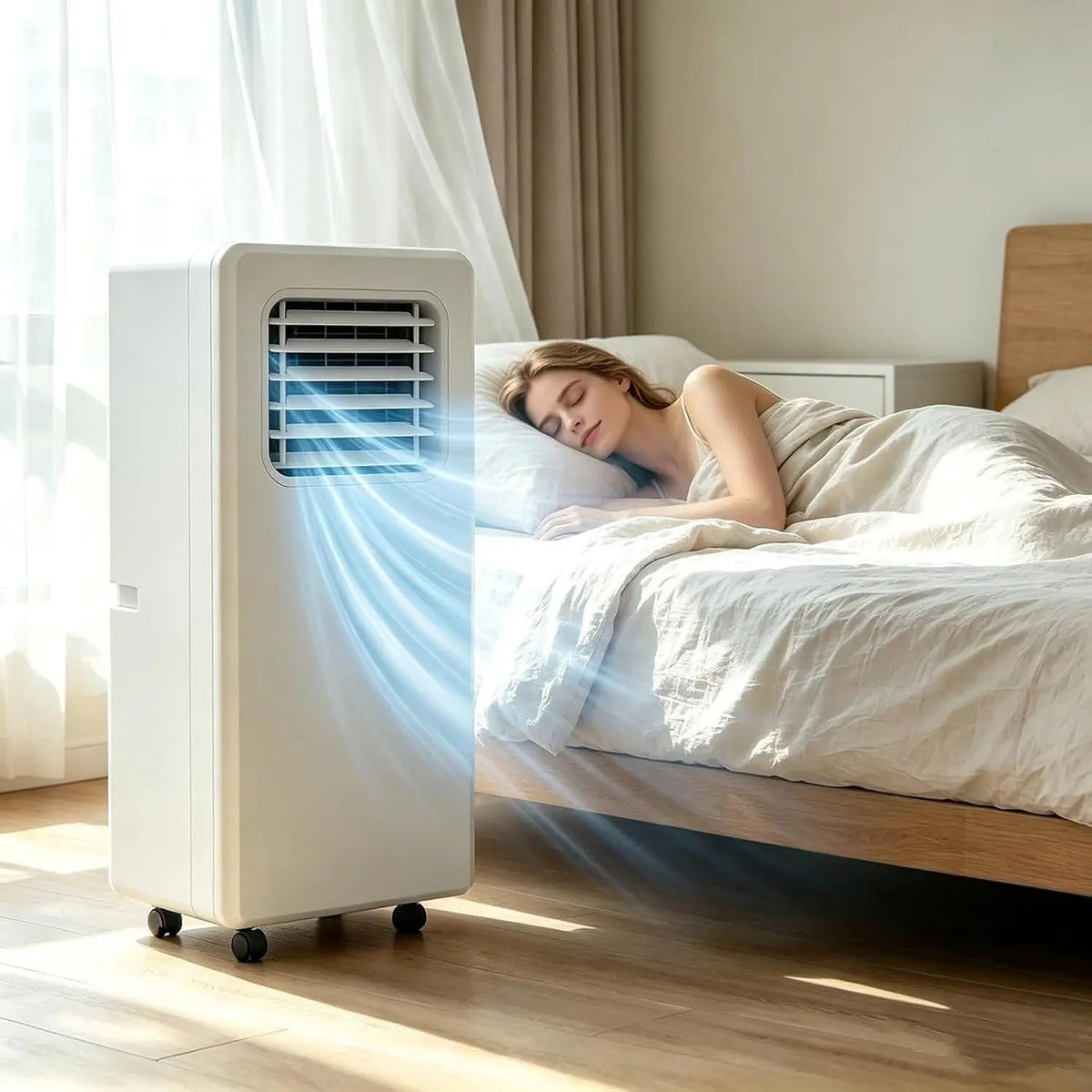 Climatizzatore portatile - con telecomando, silenzioso - 12000btu, 10000btu