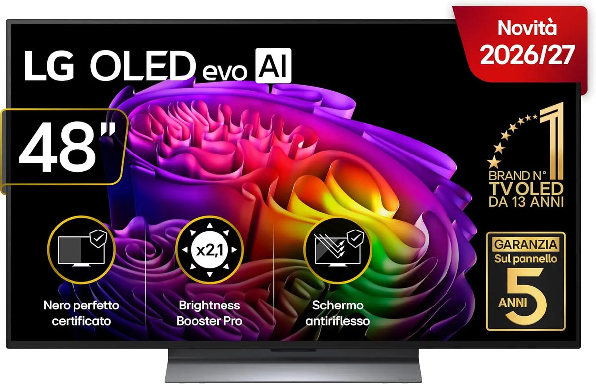 Televisore LG OLED - con controllo intelligente - 48 Pollici