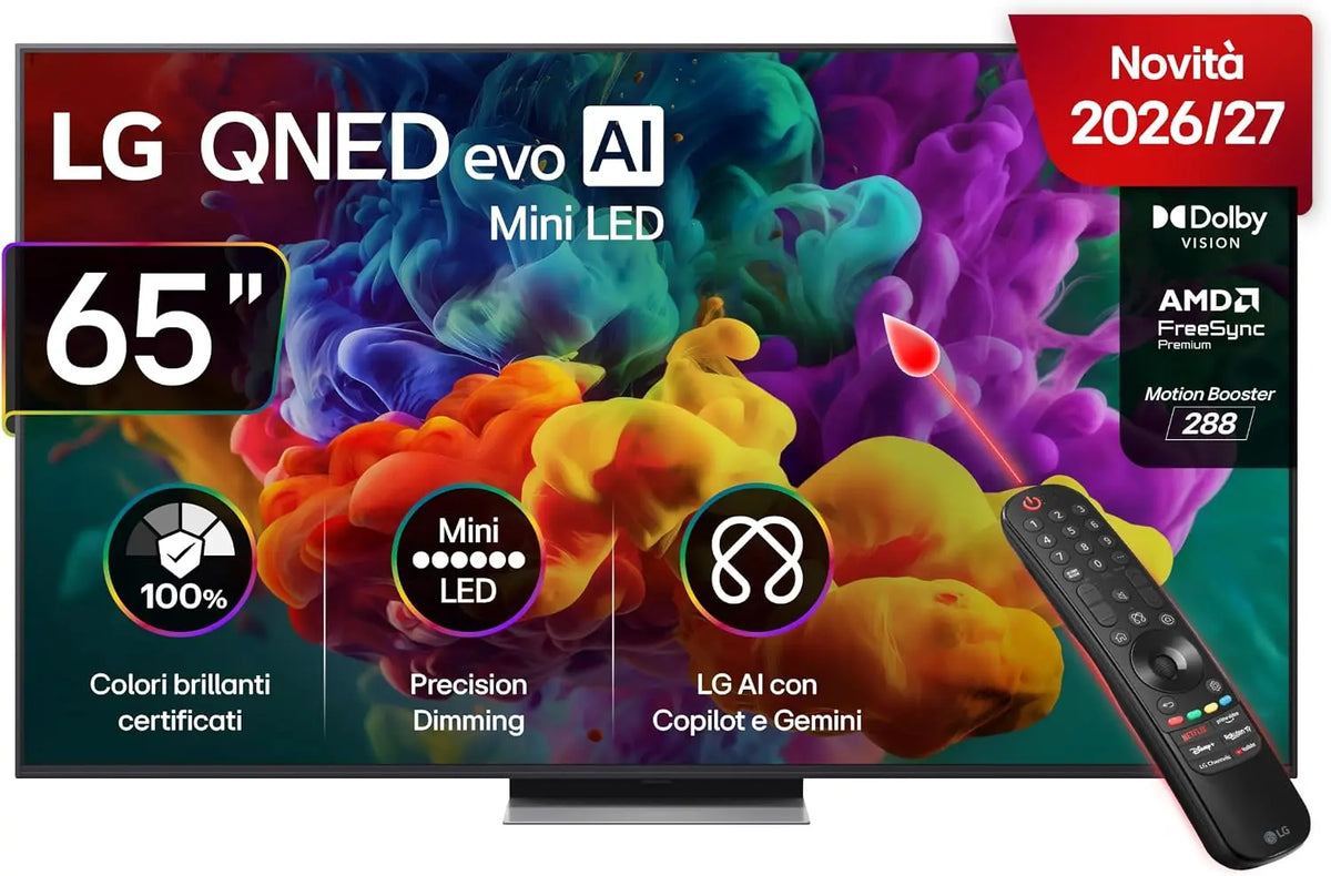 Televisore LG QNED - con controllo intelligente - 65 Pollici