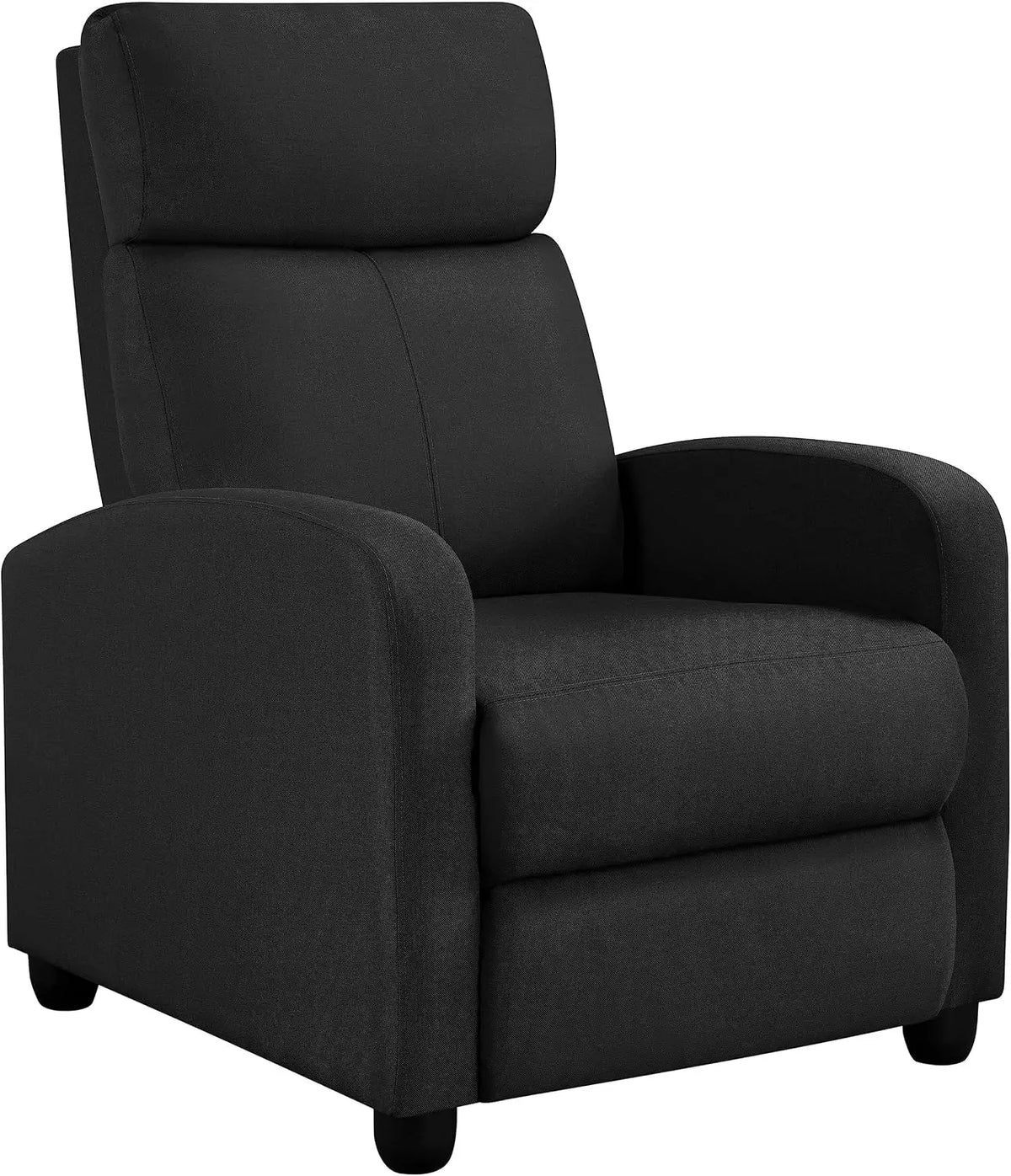 Poltrona Yaheetech - colore Nero - regolabile
