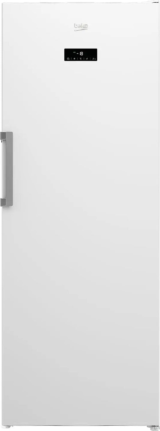 Congelatore Beko RFNE448E55W - con display digitale, multifunzione - 404 l, 36 dB