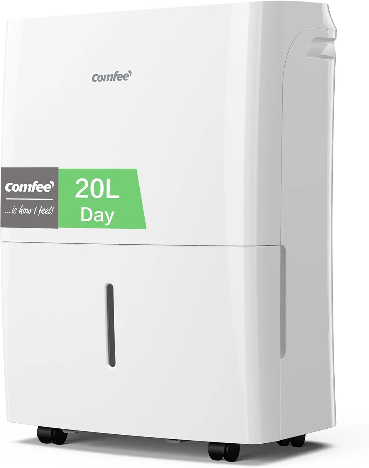 Deumidificatore COMFEE' - con Wi-Fi, con timer, con controllo intelligente - 20L, 3L