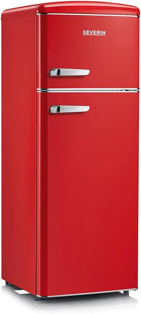 Frigorifero SEVERIN - colore Rosso - regolabile - 206 L