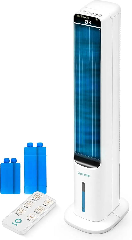 Ventilatore SereneLife - con telecomando, portatile - 5 L