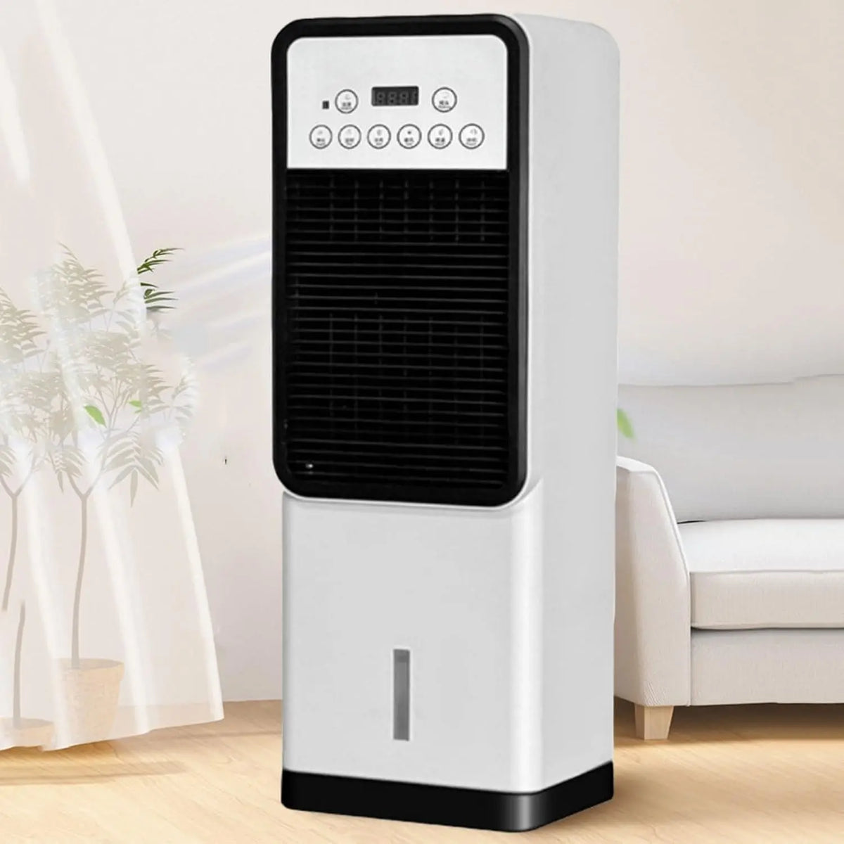 Climatizzatore portatile - con telecomando, portatile, multifunzione - 12000 BTU, 70cm