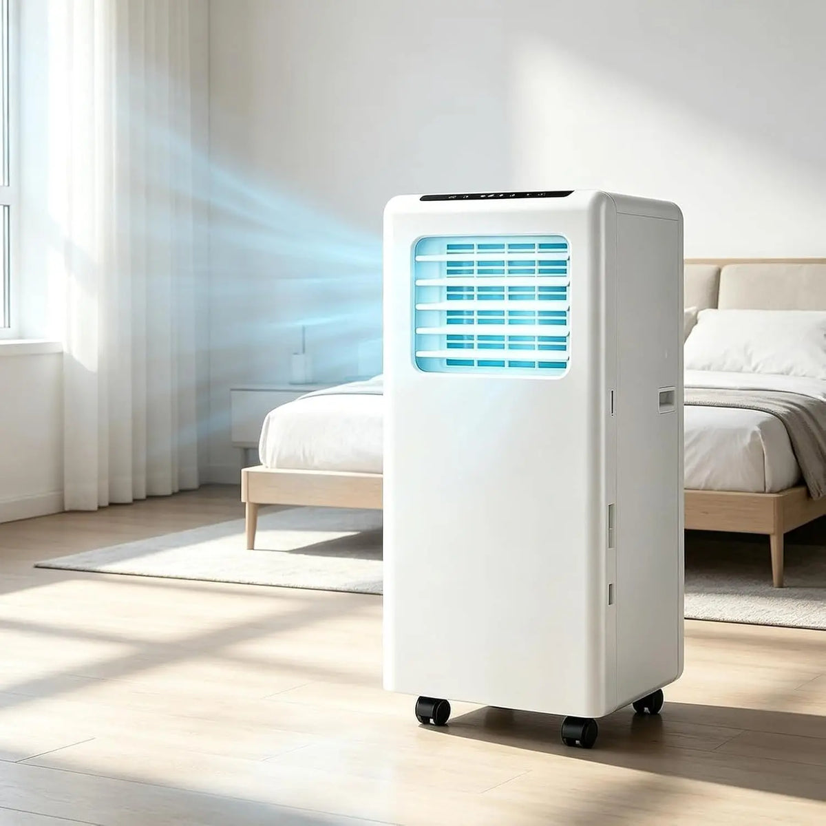 Climatizzatore portatile - con telecomando, con timer, portatile - 14000 BTU, 4100btu