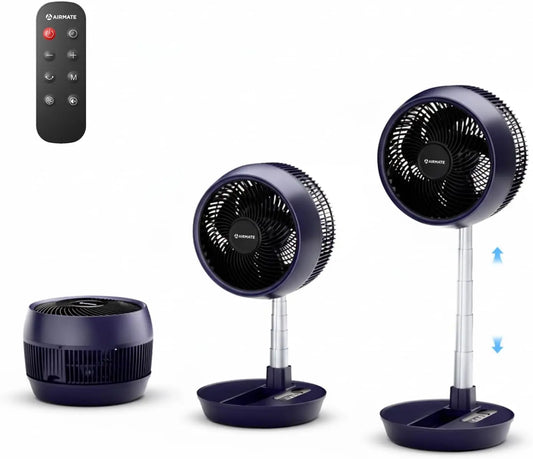 Ventilatore AIRMATE - con telecomando, con timer, silenzioso - 63 cm