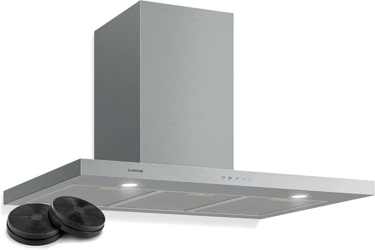 Lampada LED Klarstein - colore Argento - con display digitale, a LED - 90 cm, 64 dB