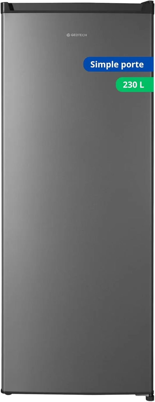 Frigorifero GEDTECH - colore Argento - 230L