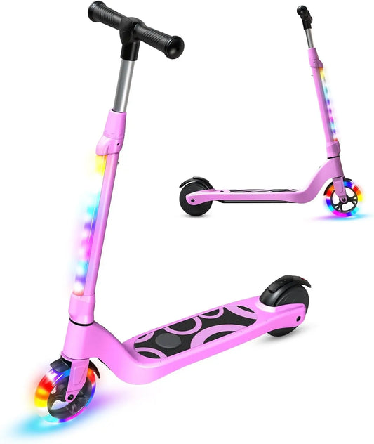 Monopattino elettrico TST - a LED - 10 km/h, 70 kg