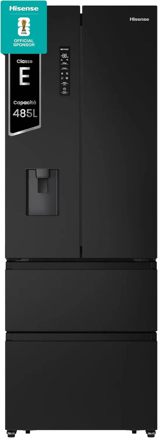 Frigorifero Hisense RF632N4WFE1 - colore Nero - 485 Litri, 70 Cm