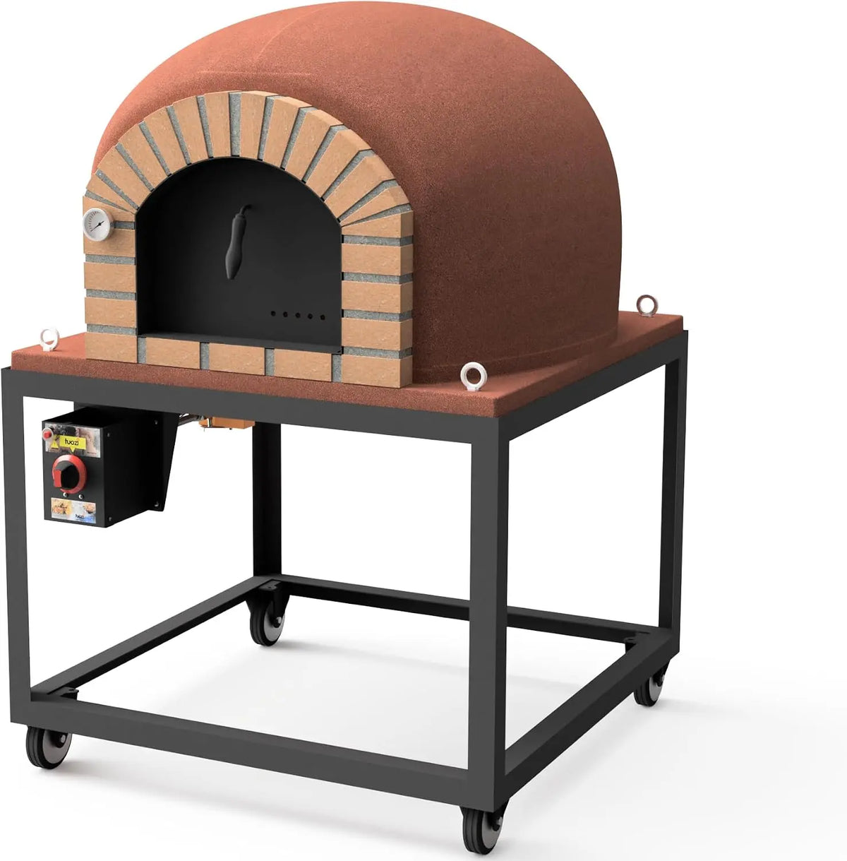 Forno elettrico MOVELAR - colore Rosso - 80 cm
