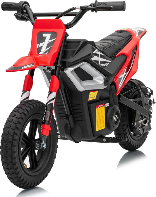Bicicletta elettrica LALAHO - colore Rosso - 24 V