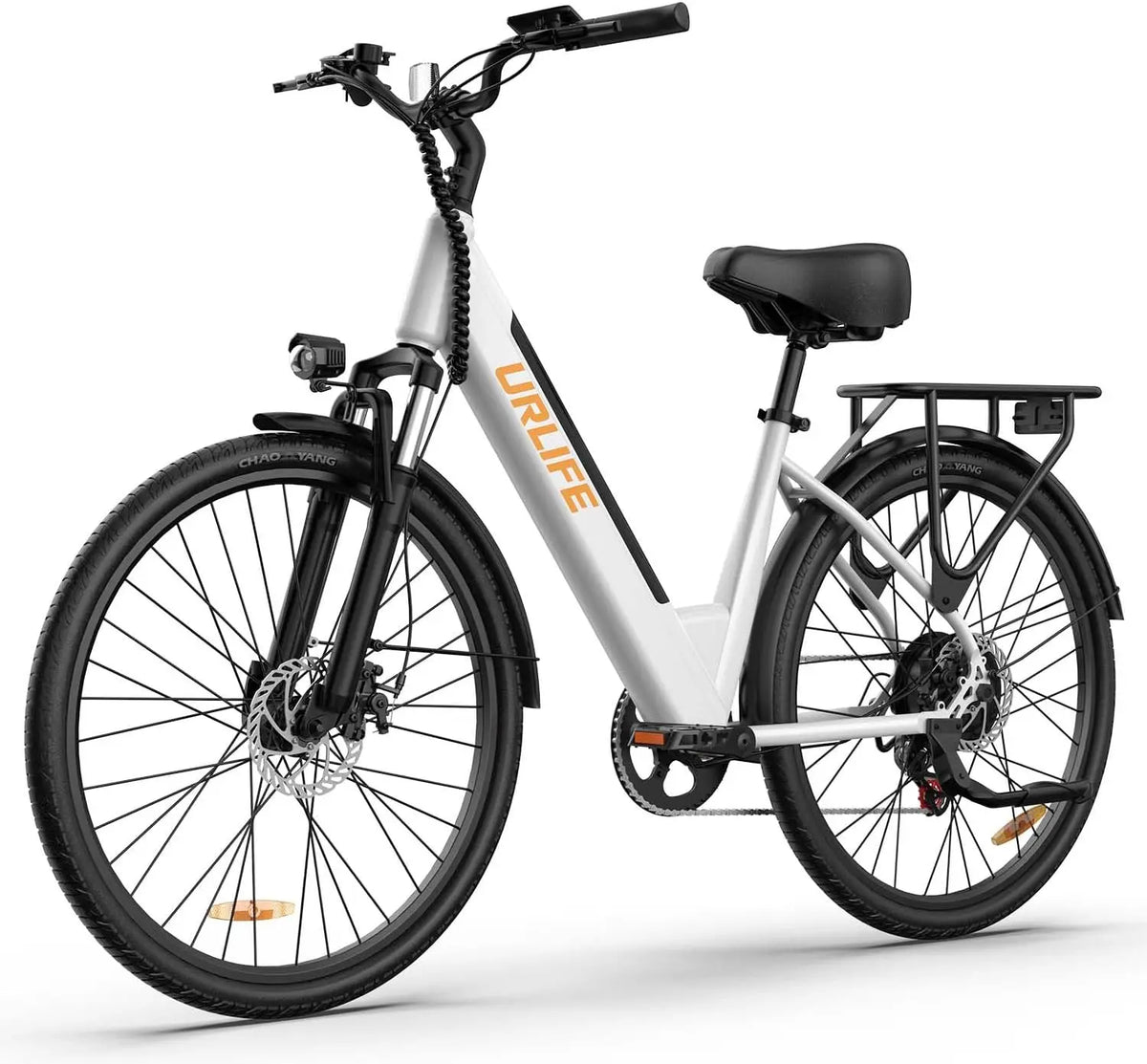 Bicicletta elettrica URLIFE - con display digitale - 250W, 48V, 10.4Ah