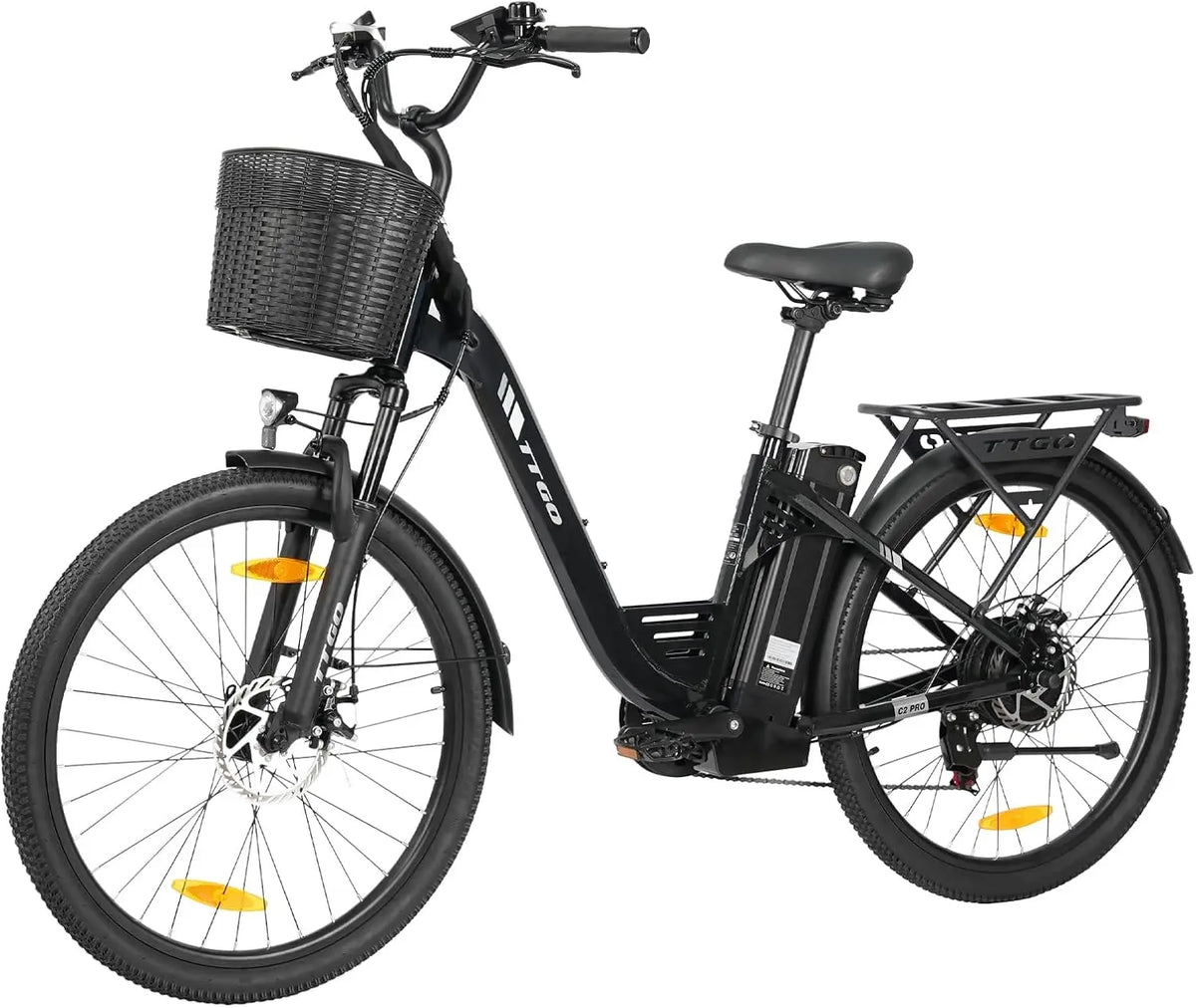 Bicicletta elettrica ttgo - con display digitale - 36 V, 18 Ah, 26 pollici