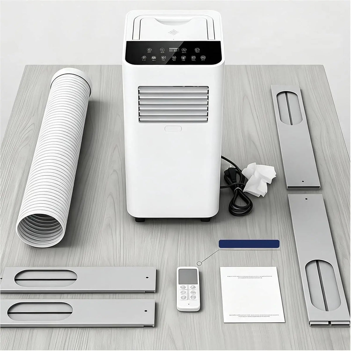 Climatizzatore portatile - con timer, portatile, multifunzione - 7000 BTU