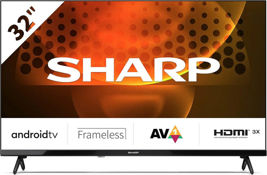 Televisore Sharp 32FH6EA 32' - colore Nero - con Wi-Fi, a LED, con controllo intelligente