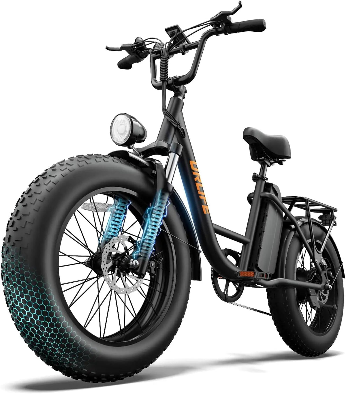 Bicicletta elettrica URLIFE - con display digitale - 250w
