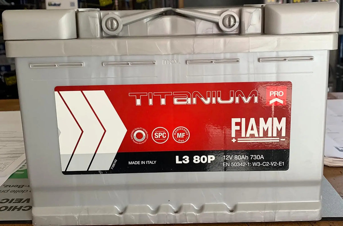 Batteria ricaricabile FIAMM 7905157-249 L380P - colore Grigio - 80Ah
