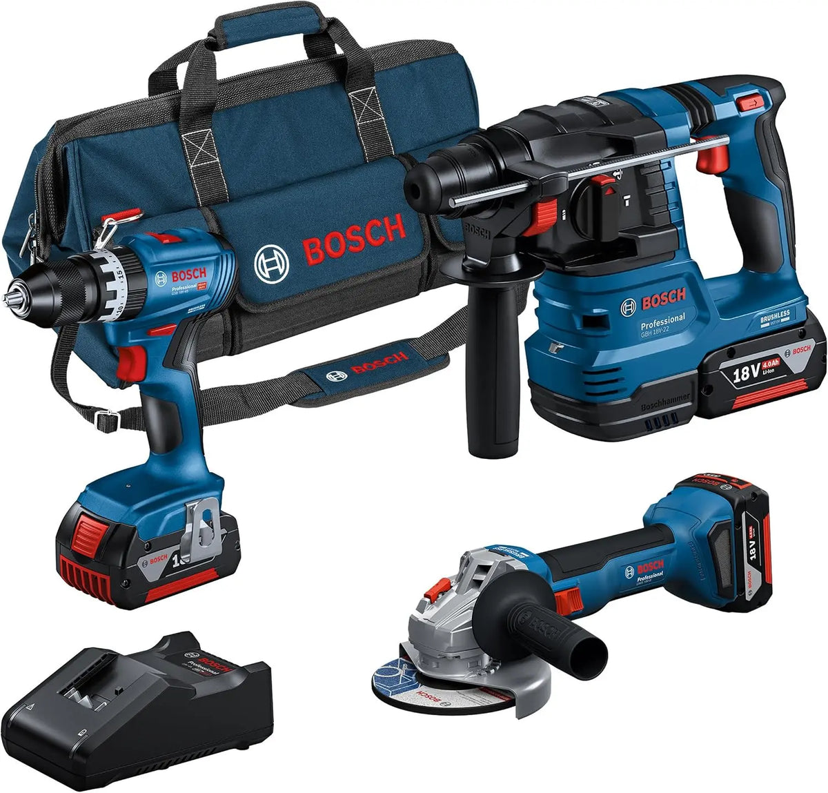 Batteria ricaricabile Bosch - 18V, 4.0Ah
