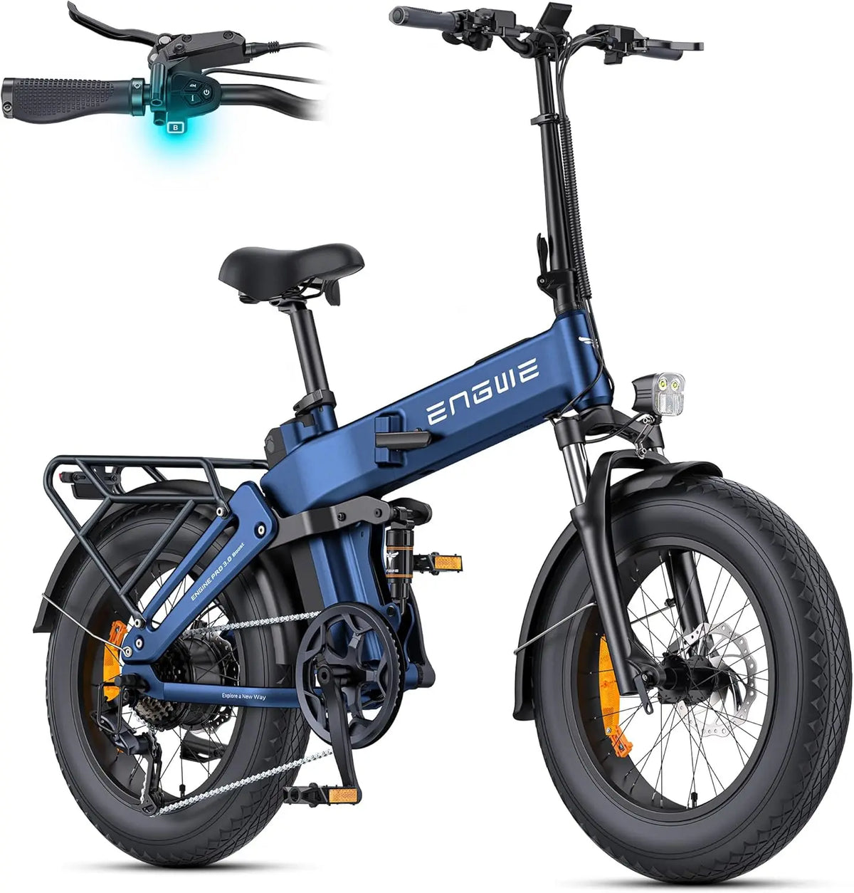 Bicicletta elettrica ENGWE - pieghevole - 48V, 15Ah, 130 km