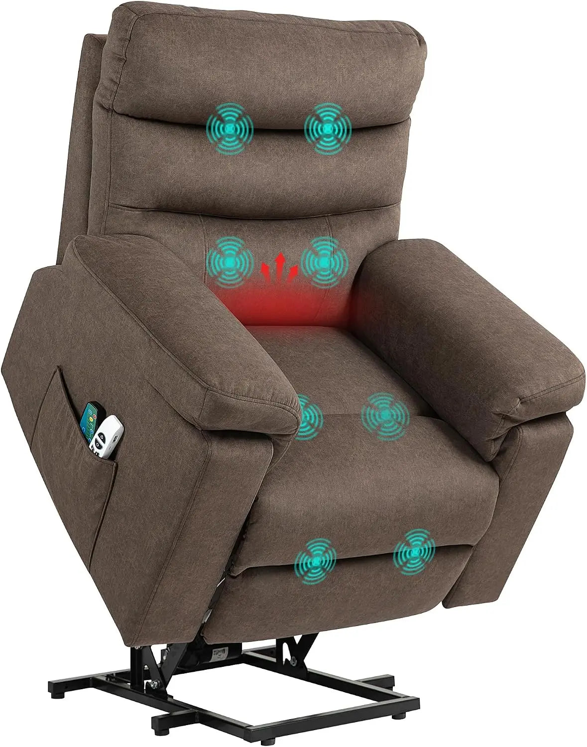 Poltrona HOMCOM - colore Marrone